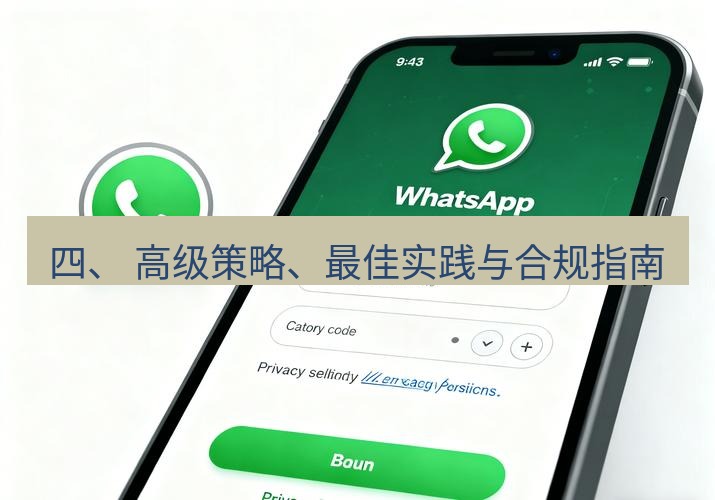 whatsapp 四、 高级策略、最佳实践与合规指南